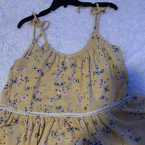 Spaghetti strap blouse